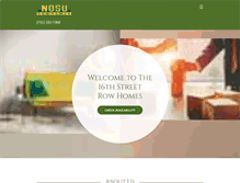 Tablet Screenshot of ndsurowhouses.com